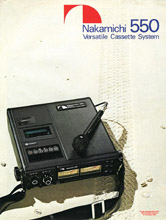 Nakamichi 550 tape recorder
