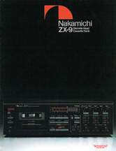 Nakamichi ZX9 tape recorder
